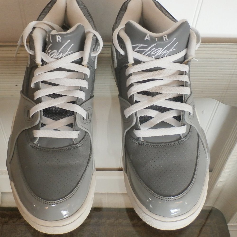 Nike Air Flight Gray Shoes Mens 8